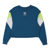 PUMA Womens Sweatshirt - Small Cotton Blue sweatshirt Puma   