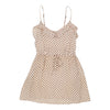 Vintage H&M Mini Dress - XS Beige Cotton mini dress H&M   