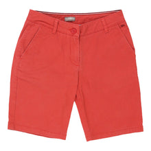  Vintage Napapijri Denim Shorts - 26W UK 4 Red Cotton denim shorts Napapijri   