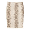 Vintage Unbranded Skirt - Small UK 10 Beige Cotton skirt Unbranded   