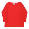 Vintage Roberta Di Camerino Long Sleeve T-Shirt - Medium Red Cotton long sleeve t-shirt Roberta Di Camerino   