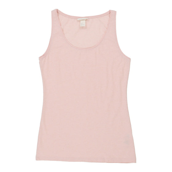 Vintage H&M Vest - Medium Pink Cotton vest H&M   