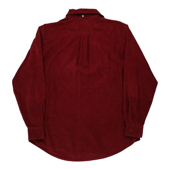 Tommy Hilfiger Cord Shirt - Small Red Cotton cord shirt Tommy Hilfiger   