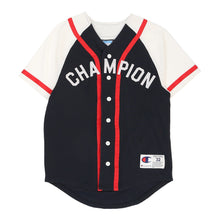 Champion Spellout Jersey - XS Navy Polyester jersey Champion   