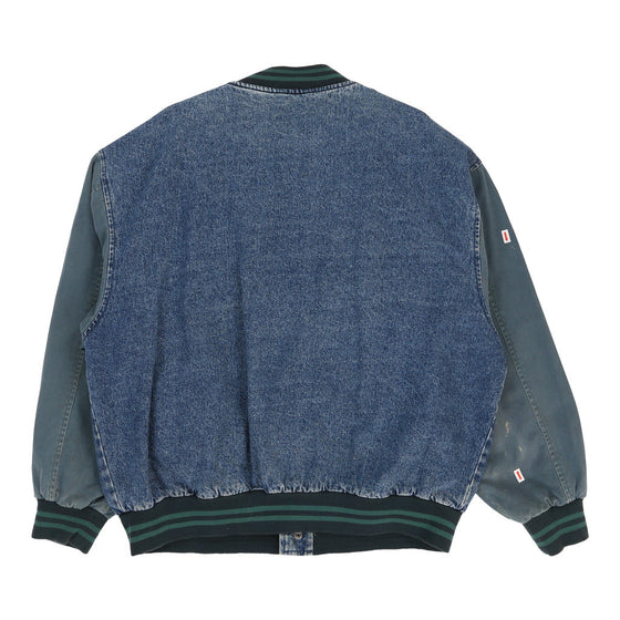 Kwikset Titan Swingster Varsity Jacket - XL Blue Cotton varsity jacket Swingster   