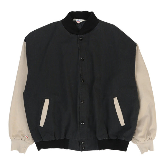 West Ark Varsity Jacket - XL Black Cotton varsity jacket West Ark   
