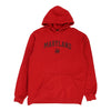 Maryland Terrapins Adidas College Hoodie - XL Red Cotton Blend hoodie Adidas   
