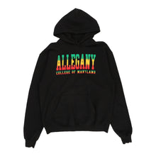  Allegany College of Maryland Champion College Hoodie - Medium Black Cotton Blend hoodie Champion   