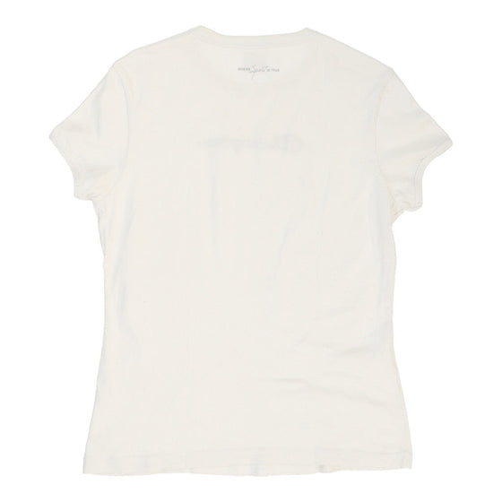 Champion Spellout T-Shirt - XL White Cotton t-shirt Champion   