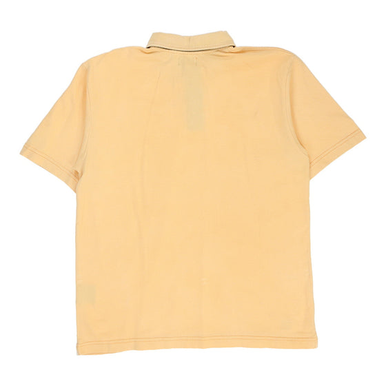Kappa Polo Shirt - Large Yellow Cotton polo shirt Kappa   