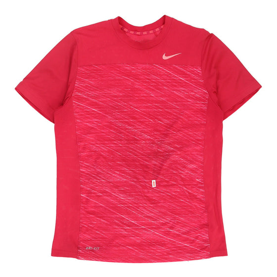 Nike T-Shirt - XL Pink Polyester t-shirt Nike   