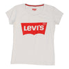 Levis Spellout T-Shirt - XL White Cotton t-shirt Levis   