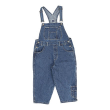  Squeeze Short Dungarees - 32W UK 12 Blue Cotton short dungarees Squeeze   