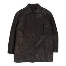  Evolution Leather Jacket - XL Brown Leather leather jacket Evolution   