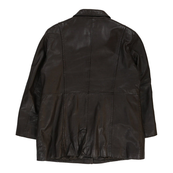 Evolution Leather Jacket - XL Brown Leather leather jacket Evolution   