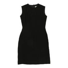  Adele Martin Midi Sheath Dress - Medium Black Cotton sheath dress Adele Martin   