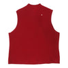 Vintage Unbranded Gilet - 2XL Red Cotton gilet Unbranded   