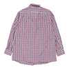 Tommy Hilfiger Slim Fit Check Shirt - Large Red Cotton check shirt Tommy Hilfiger   