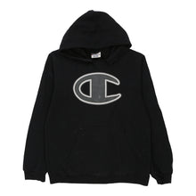  Champion Graphic Hoodie - Medium Black Cotton hoodie Champion   