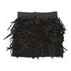 Vintage Unbranded Skirt - Small UK 8 Black Cotton skirt Unbranded   