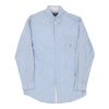 Vintage Ralph Lauren Check Shirt - Medium Blue Cotton check shirt Ralph Lauren   
