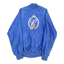 Vintage Unbranded Baseball Jacket - Small Blue Nylon baseball jacket Unbranded   