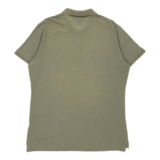 Vintage Diadora Polo Shirt - XL Green Cotton polo shirt Diadora   