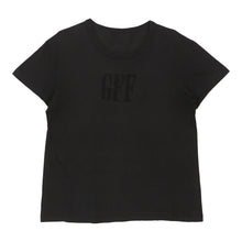  Gianfranco Ferre Spellout T-Shirt - XL Black Cotton t-shirt Gianfranco Ferre   