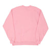 Jerzees Floral Sweatshirt - Large Pink Cotton sweatshirt Jerzees   