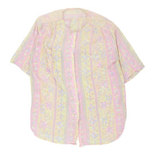  Unbranded Patterned Shirt - Large Pink Viscose Blend patterned shirt Unbranded   