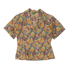  Shirt Factory Collection Floral Patterned Shirt - XS Multicoloured Cotton patterned shirt Shirt Factory Collection   