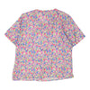 Unbranded Floral Patterned Shirt - Medium Pink Silk patterned shirt Unbranded   