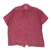 Unbranded Patterned Shirt - Large Pink Viscose Blend patterned shirt Unbranded   