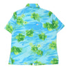 Unbranded Hawaiian Shirt - Large Blue Polyester hawaiian shirt Unbranded   