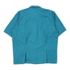 Unbranded Short Sleeve Shirt - Medium Blue Cotton Blend short sleeve shirt Unbranded   