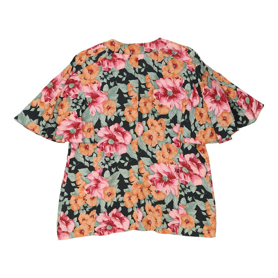 Rosy Ranieri Floral Patterned Shirt - Large Multicoloured Viscose Blend patterned shirt Rosy Ranieri   