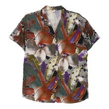  Unbranded Patterned Shirt - Medium Multicoloured Viscose patterned shirt Unbranded   