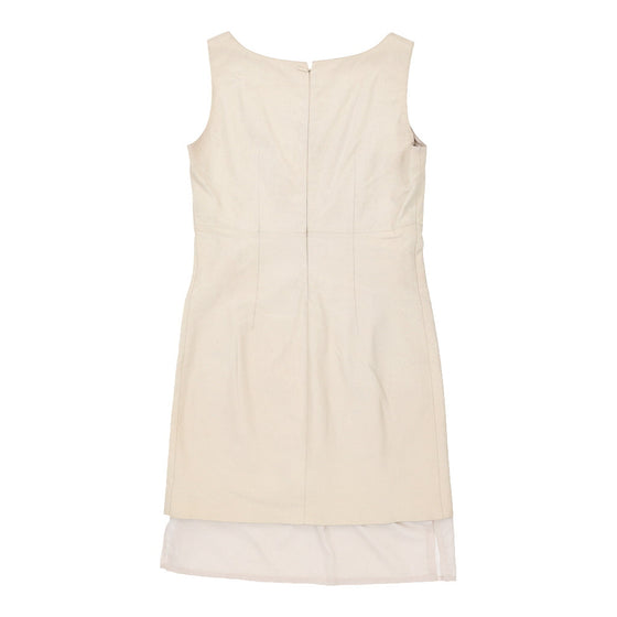 Vintage Santa Croce Sheath Dress - Medium Beige Polyurethane sheath dress Santa Croce   