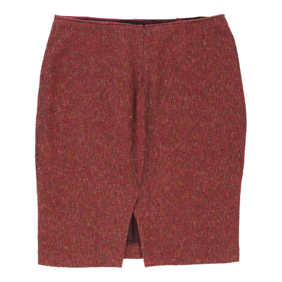 Vintage Missoni Skirt - Medium UK 14 Red Wool skirt Missoni   