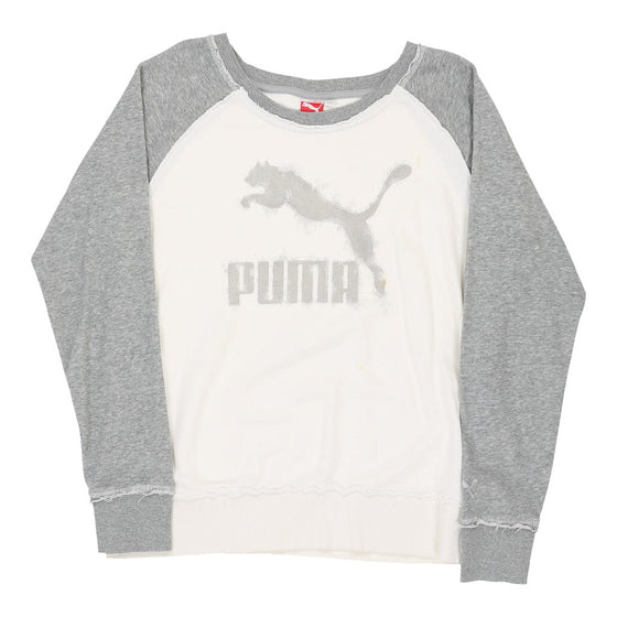 PUMA Womens Sweatshirt - Medium Cotton sweatshirt Puma   