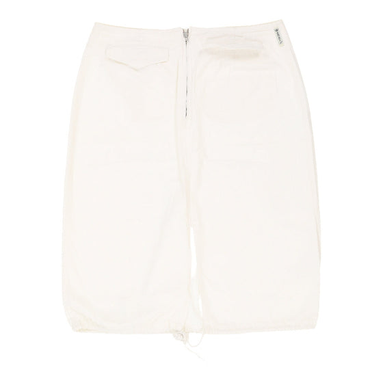 Vintage Armani Skirt - Small UK 8 White Cotton skirt Armani   