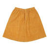 Vintage Unbranded Skirt - XS UK 4 Brown Cotton skirt Unbranded   