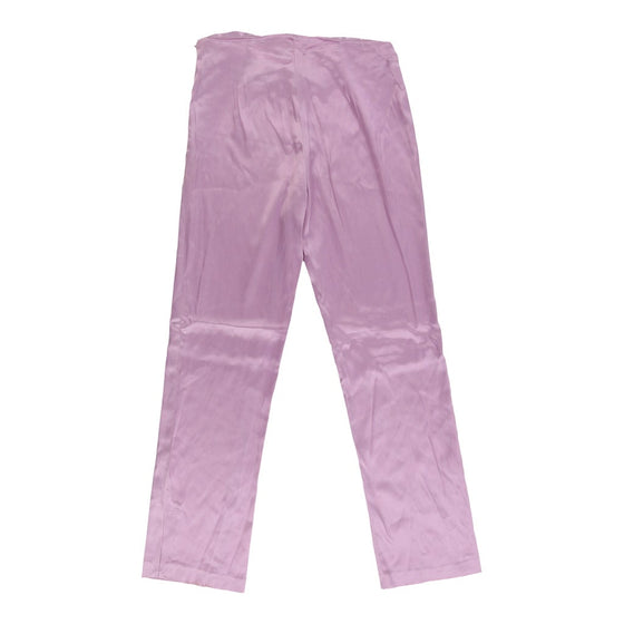 Vintage Sportstaff Trousers - 26W UK 4 Purple Acetate trousers Sportstaff   