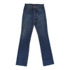 Vintage Fruit Of The Loom High Waisted Jeans - 28W UK 8 Blue Cotton jeans Fruit of The Loom   