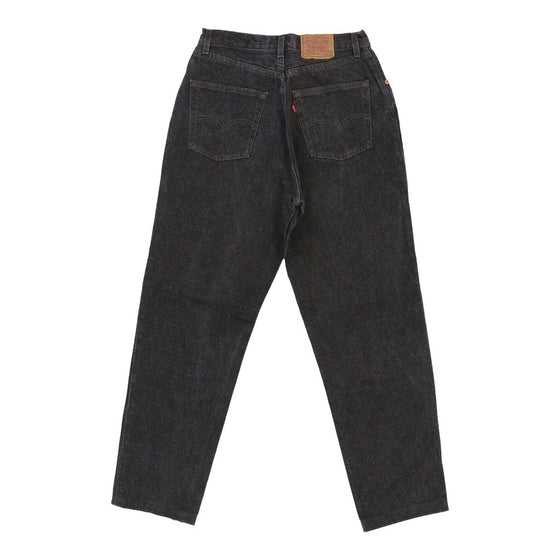 Vintage Levis High Waisted Jeans - 28W UK 10 Grey Cotton jeans Levis   
