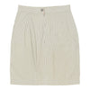 Vintage Mouche Skirt - XS UK 6 Green Cotton skirt Mouche   