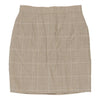 Vintage Lola Lorca Skirt - XS UK 6 Beige Cotton skirt Lola Lorca   