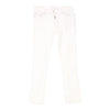 Vintage Prada Jeans - 36W UK 14 White Cotton jeans Prada   
