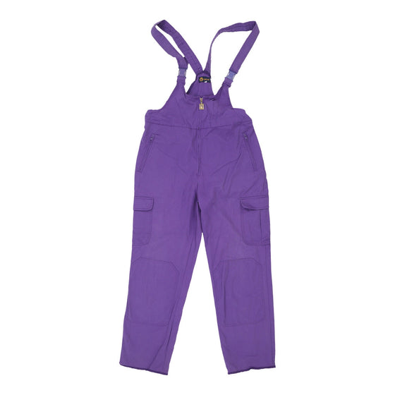 Vintage Elesse Trousers - 36W UK 16 Purple Polyester trousers Elesse   