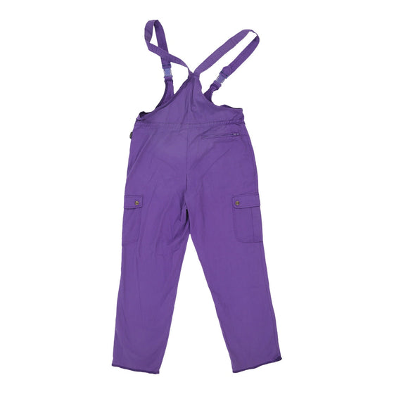 Vintage Elesse Trousers - 36W UK 16 Purple Polyester trousers Elesse   